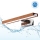 Brilagi - LED Φωτισμός καθρέφτη μπάνιου 3v1 WOODY MIRROR LED/8W/230V 40 cm IP44 γυαλιστερό χρώμιο/δρυς κερασιά