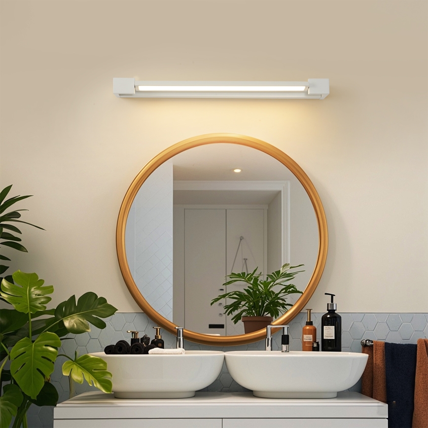 Brilagi - LED φωτισμός καθρέφτη για μπάνιο AQUA LINE LED/18W/230V 60 cm IP44 λευκό CRI 90