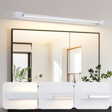 Brilagi - LED φωτισμός καθρέφτη μπάνιου AQUA LINE LED/20W/230V 80 cm IP44 λευκό CRI 90