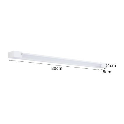 BRILAGI - LED φωτισμός καθρέφτη μπάνιου AQUA LINE LED/20W/230V 80 cm IP44 λευκό CRI 90