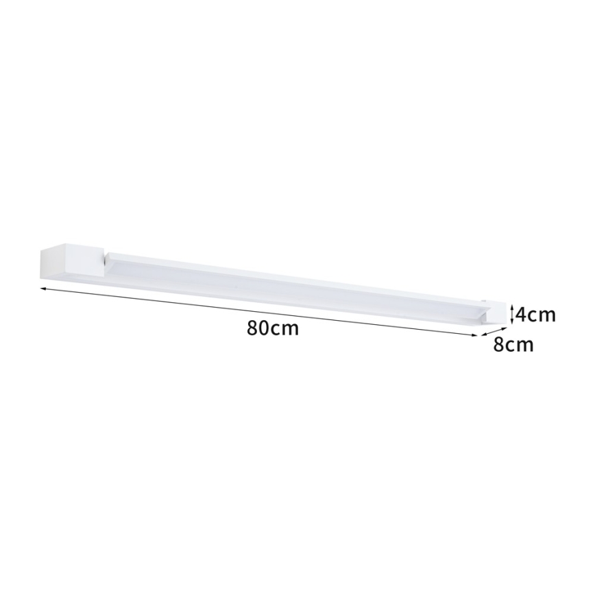 BRILAGI - LED φωτισμός καθρέφτη μπάνιου AQUA LINE LED/20W/230V 80 cm IP44 λευκό CRI 90