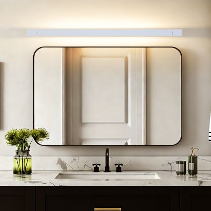 BRILAGI - LED φωτιστικό καθρέφτη μπάνιου AQUA LINE LED/28W/230V 100 cm IP44 λευκό CRI 90