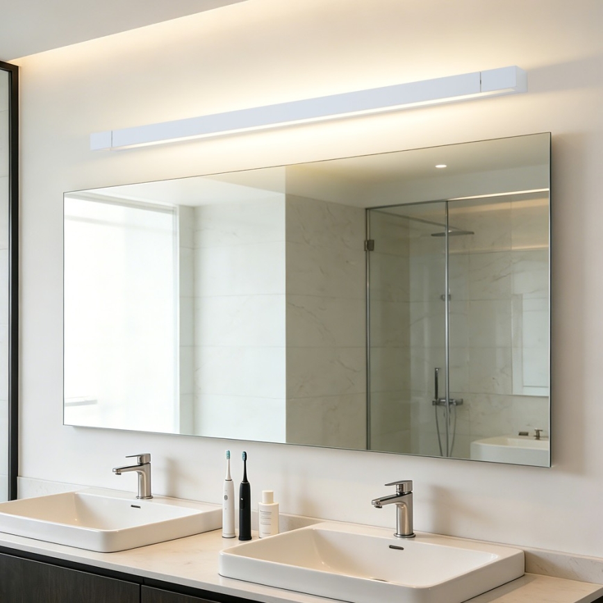 BRILAGI - LED φωτιστικό καθρέφτη μπάνιου AQUA LINE LED/28W/230V 100 cm IP44 λευκό CRI 90