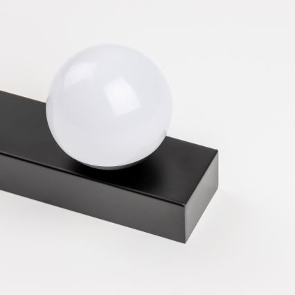 Brilagi - LED φωτιστικό καθρέφτη μπάνιου HOLLYWOOD 3xLED/3W/230V 39 cm IP44 μαύρο
