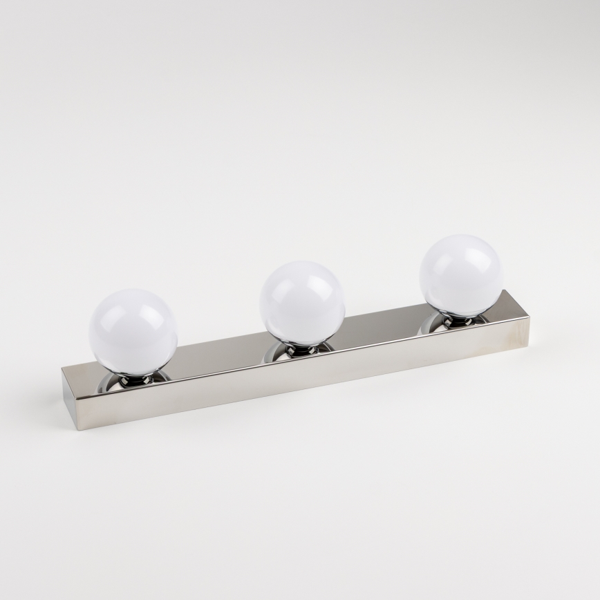 Brilagi - Φωτιστικό LED για καθρέφτη μπάνιου HOLLYWOOD 3xLED/3W/230V 39 cm IP44 γυαλιστερό χρώμιο