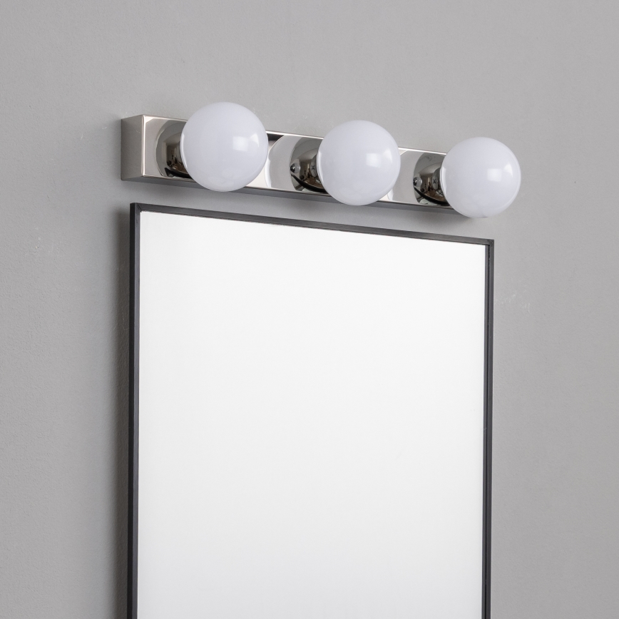 Brilagi - Φωτιστικό LED για καθρέφτη μπάνιου HOLLYWOOD 3xLED/3W/230V 39 cm IP44 γυαλιστερό χρώμιο