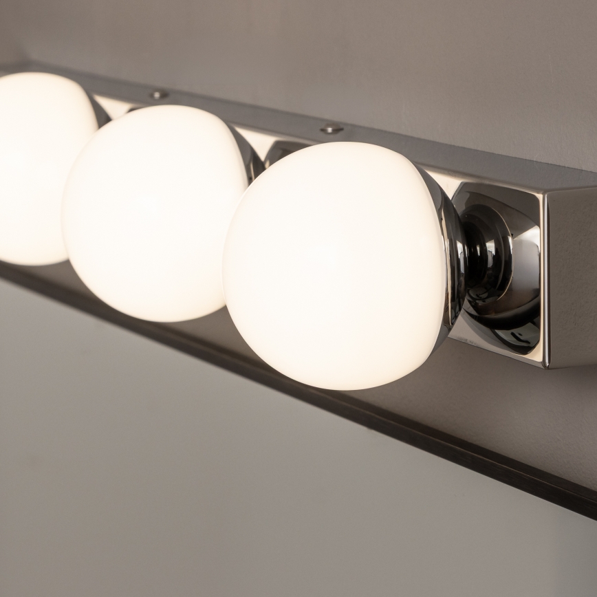 Brilagi - Φωτιστικό LED για καθρέφτη μπάνιου HOLLYWOOD 3xLED/3W/230V 39 cm IP44 γυαλιστερό χρώμιο