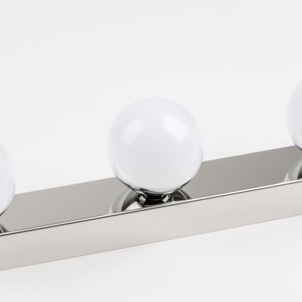 Brilagi - Φωτιστικό LED για καθρέφτη μπάνιου HOLLYWOOD 3xLED/3W/230V 39 cm IP44 γυαλιστερό χρώμιο