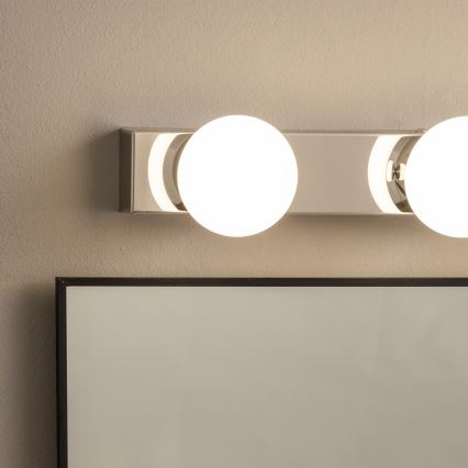 Brilagi - LED φωτισμός καθρέφτη μπάνιου HOLLYWOOD 4xLED/3W/230V 53 cm IP44 γυαλιστερό χρώμιο