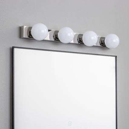 Brilagi - LED φωτισμός καθρέφτη μπάνιου HOLLYWOOD 4xLED/3W/230V 53 cm IP44 γυαλιστερό χρώμιο