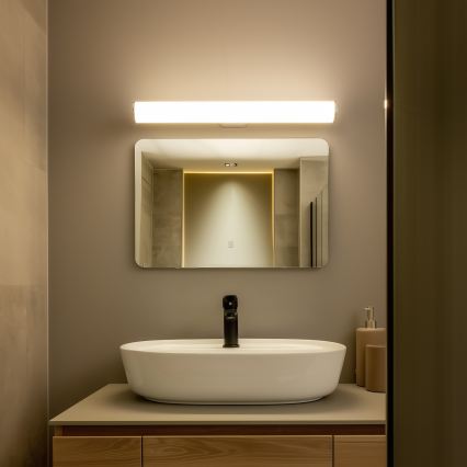 Brilagi - LED φωτισμός καθρέφτη για μπάνιο TUBE LED/15W/230V 3000/4000/6500K IP44 γυαλιστερό χρώμιο