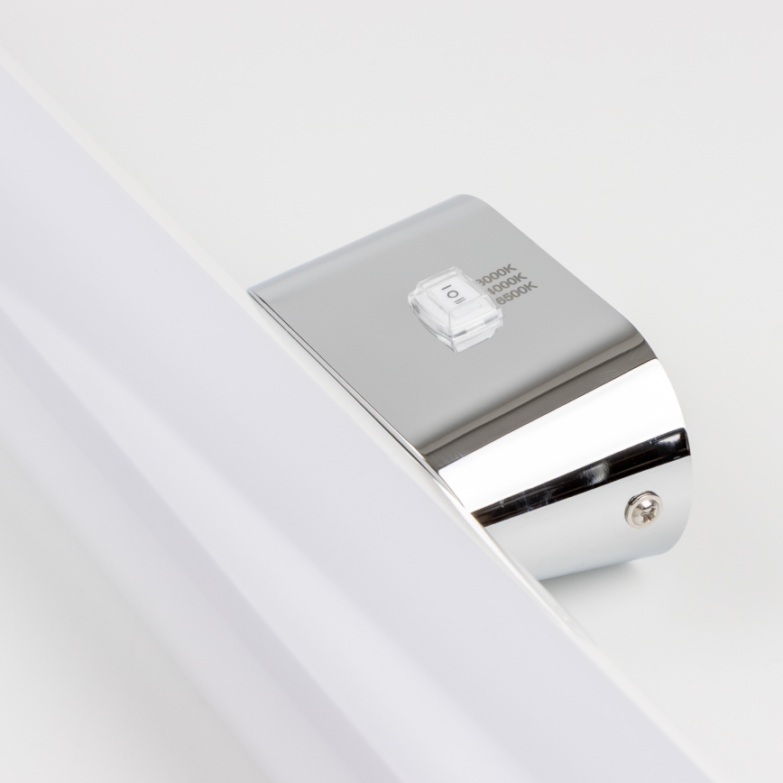 Brilagi - LED φωτισμός καθρέφτη για μπάνιο TUBE LED/15W/230V 3000/4000/6500K IP44 γυαλιστερό χρώμιο