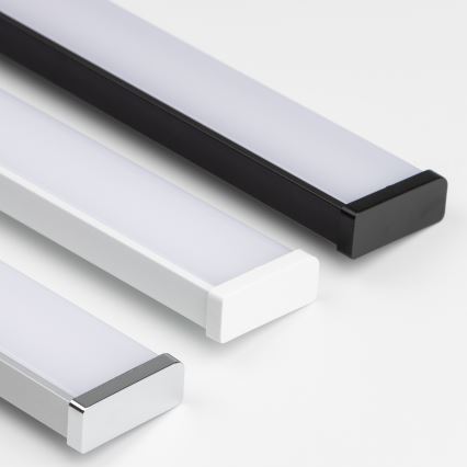 Brilagi - Φωτισμός καθρέφτη μπάνιου LED 3 σε 1 VESTRA LED/15W/230V 80 cm IP44 μαύρο