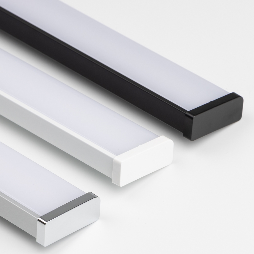 Brilagi - LED φωτισμός καθρέφτη μπάνιου 3-σε-1 VESTRA LED/8W/230V 40 cm IP44 μαύρο