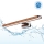 Brilagi - LED φωτισμός καθρέφτη μπάνιου WOODY MIRROR 3-σε-1 LED/12W/230V 60 cm IP44 γυαλιστερό χρώμιο/δρυς κερασιάς