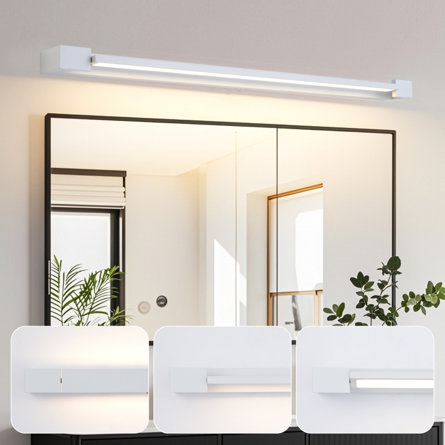 Brilagi - LED φωτισμός καθρέφτη για μπάνιο AQUA LINE LED/24W/230V 90 cm IP44 λευκό CRI 90