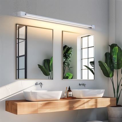 Brilagi - Φωτιστικό LED για καθρέφτη μπάνιου AQUA LINE LED/36W/230V 120 cm IP44 ματ χρώμιο CRI 90