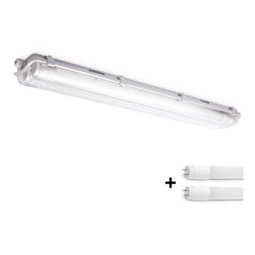 Brilagi - LED heavy-duty φθορισμού φωστικό OPTIMA T8 2xG13/9W/230V 4000K IP65 67,5 cm