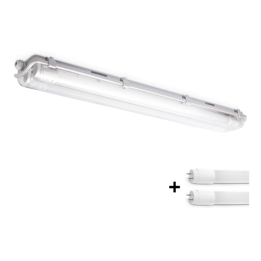 Brilagi - LED heavy-duty φθορισμού φωστικό OPTIMA T8 2xG13/9W/230V 4000K IP65 67,5 cm