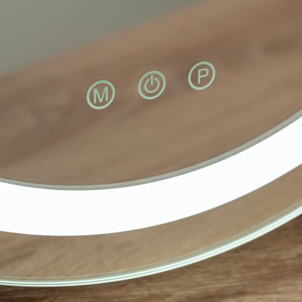 BRILAGI - Ρυθμιζόμενος LED καθρέφτης για μακιγιάζ CALIFORNIA LED/17W/230V 3000/4000/6500K Ø 42 cm λευκό