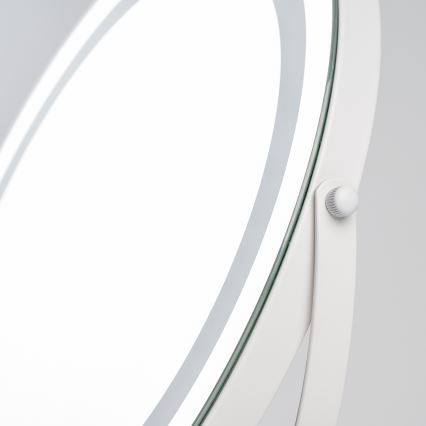 BRILAGI - Ρυθμιζόμενος LED καθρέφτης για μακιγιάζ CALIFORNIA LED/17W/230V 3000/4000/6500K Ø 42 cm λευκό