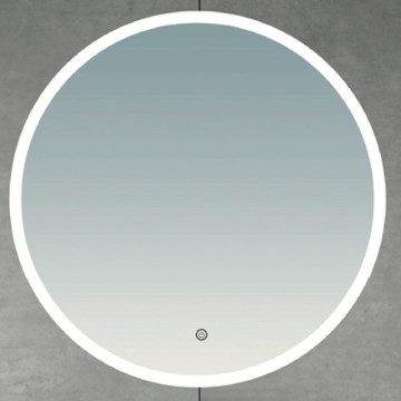 Brilagi - LED καθρέφτης μπάνιου BERNATE LED/19W/230V Ø 60 cm ασημί IP44 CRI 90 ρυθμιζόμενος + CCT