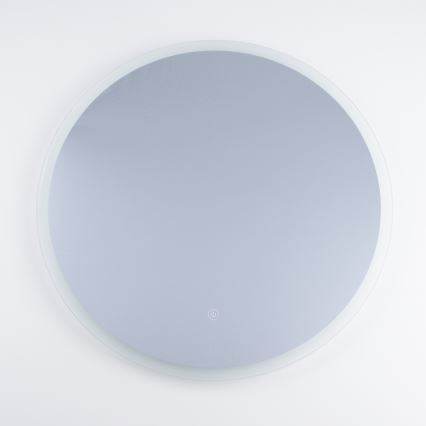 Brilagi - LED καθρέφτης μπάνιου BERNATE LED/19W/230V Ø 60 cm ασημί IP44 CRI 90 ρυθμιζόμενος + CCT