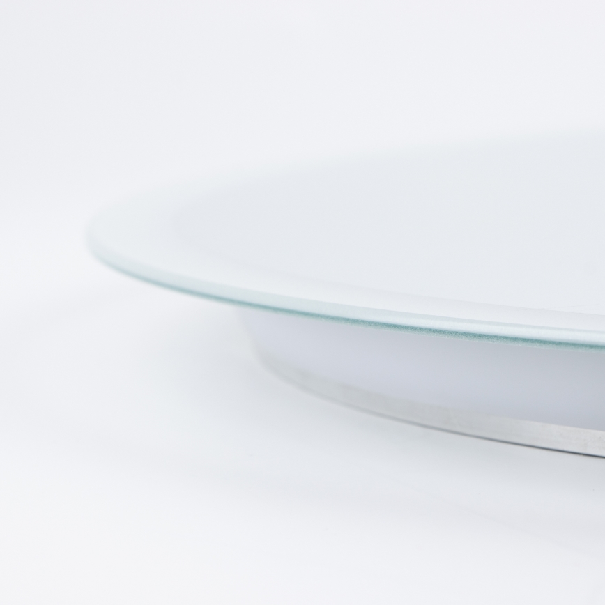 Brilagi - LED καθρέφτης μπάνιου BERNATE LED/19W/230V Ø 60 cm ασημί IP44 CRI 90 ρυθμιζόμενος + CCT