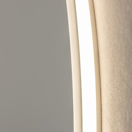 Brilagi - LED καθρέφτης μπάνιου BERNATE LED/19W/230V Ø 60 cm ασημί IP44 CRI 90 ρυθμιζόμενος + CCT