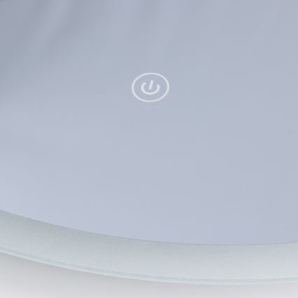 Brilagi - LED καθρέφτης μπάνιου BERNATE LED/19W/230V Ø 60 cm ασημί IP44 CRI 90 ρυθμιζόμενος + CCT