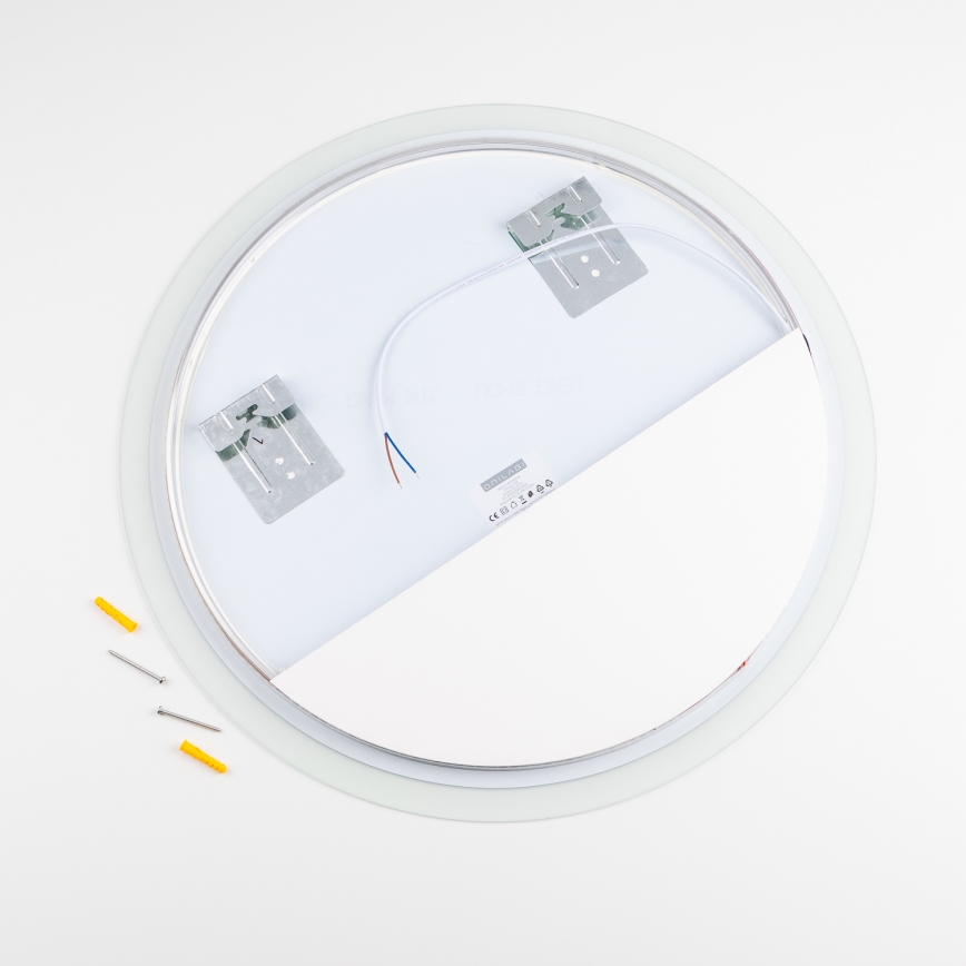 Brilagi - LED καθρέφτης μπάνιου CUNEO LED/19W/230V Ø 60 cm IP44 CRI 90, με ρύθμιση φωτεινότητας + CCT