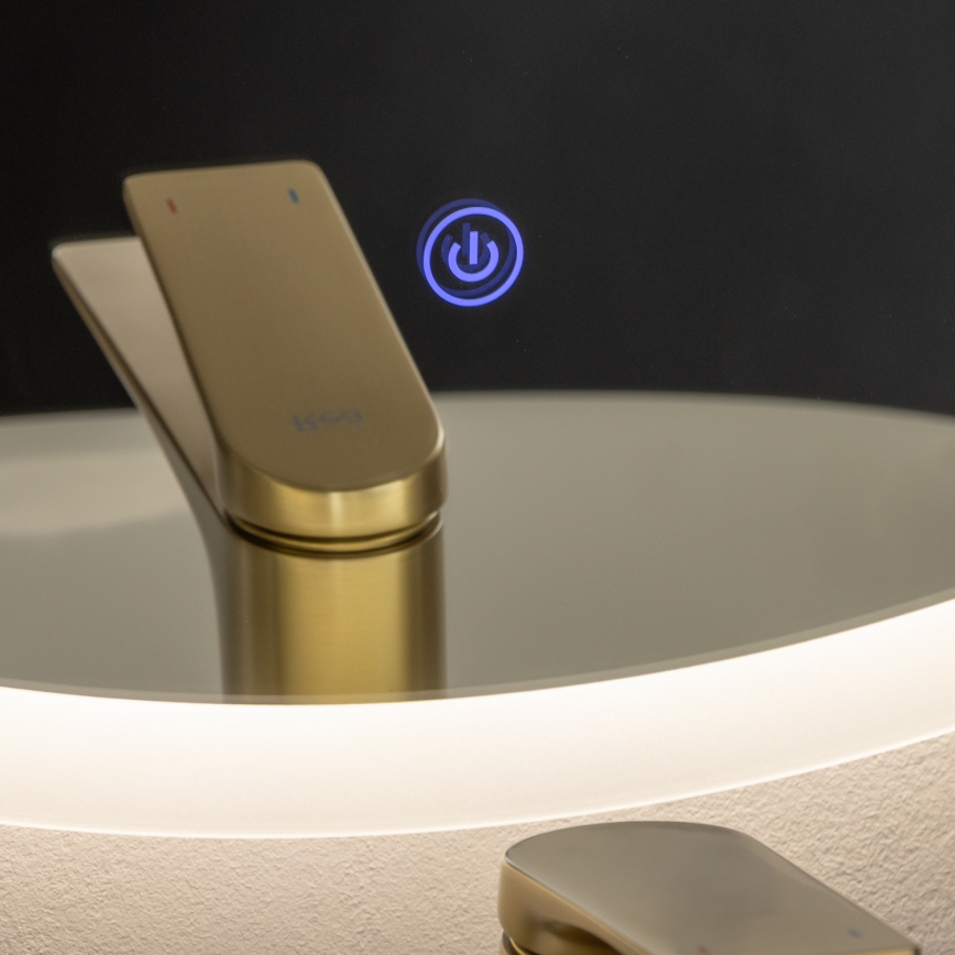 Brilagi - LED καθρέφτης μπάνιου CUNEO LED/25W/230V Ø 80 cm IP44 CRI 90 ρυθμιζόμενος + CCT