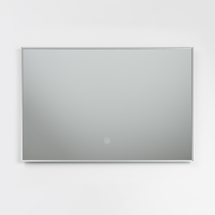 Brilagi - LED καθρέφτης μπάνιου DESIO LED/20W/230V 40x60 cm, ασημένιος, IP44, CRI 90, ρυθμιζόμενος + CCT