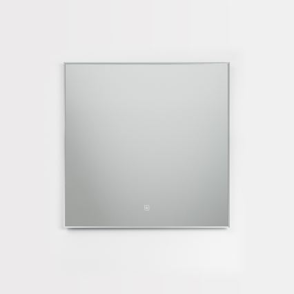 Brilagi - LED καθρέφτης μπάνιου DESIO LED/24W/230V 60x60 cm ασημί IP44 CRI 90 ρυθμιζόμενος + CCT