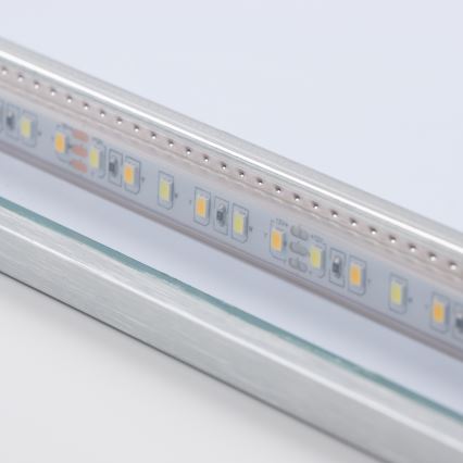 Brilagi - LED καθρέφτης μπάνιου DESIO LED/24W/230V 60x60 cm ασημί IP44 CRI 90 ρυθμιζόμενος + CCT