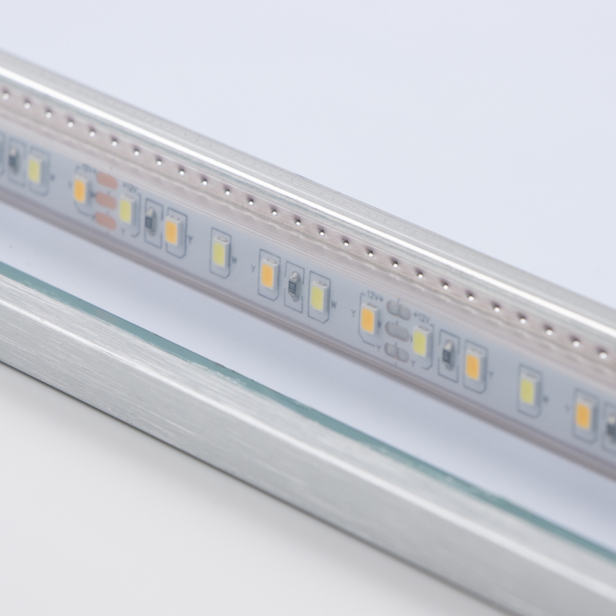 Brilagi - LED καθρέφτης μπάνιου DESIO LED/24W/230V 60x60 cm ασημί IP44 CRI 90 ρυθμιζόμενος + CCT