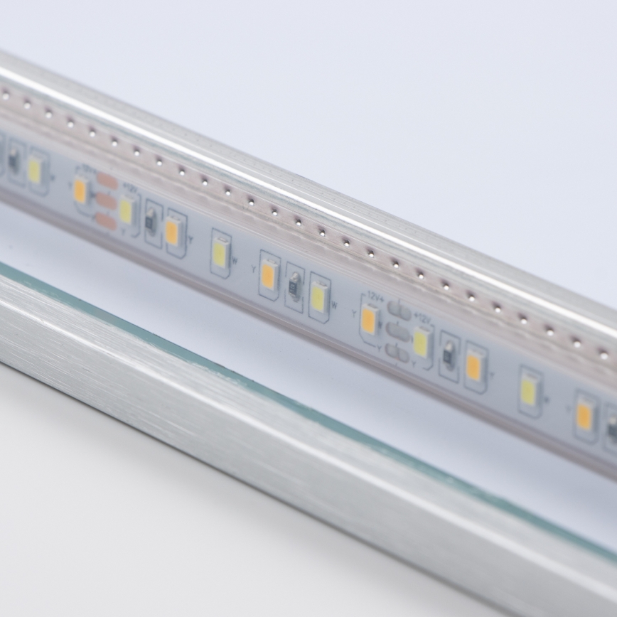 Brilagi - LED καθρέφτης μπάνιου DESIO LED/28W/230V 60x80 cm ασημί IP44 CRI 90 ρυθμιζόμενος + CCT