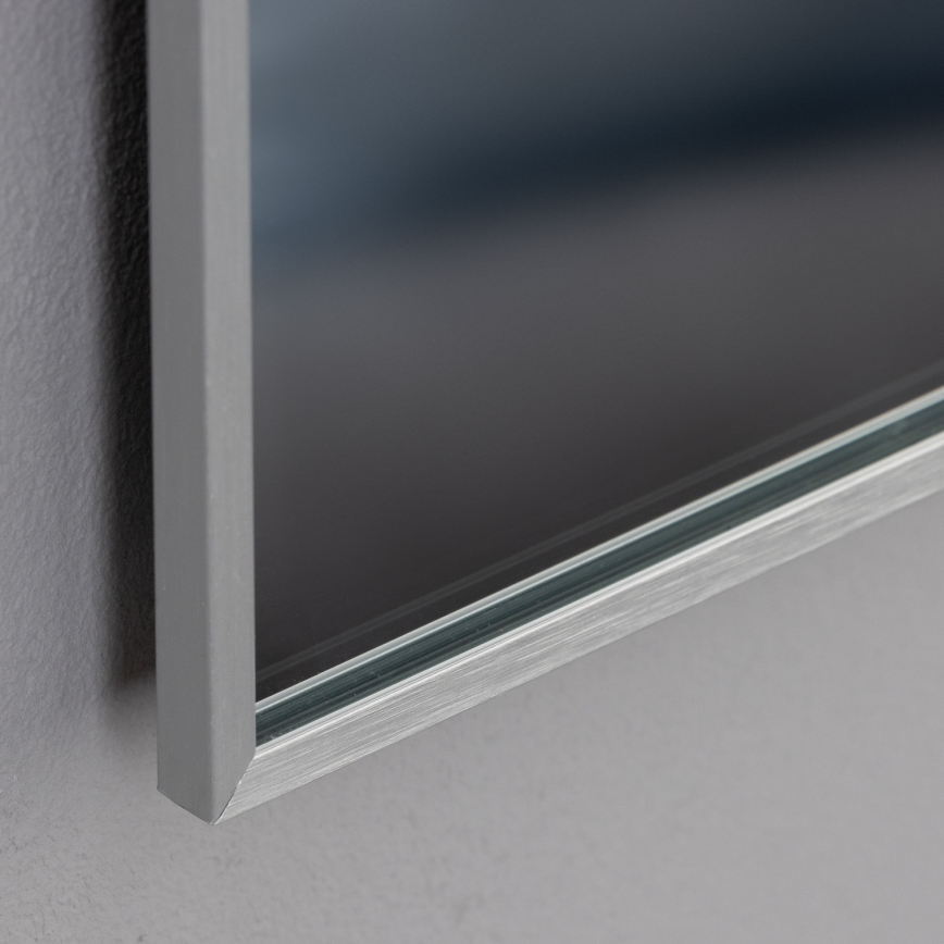 Brilagi - LED καθρέφτης μπάνιου DESIO LED/30W/230V 60x90 cm ασημί IP44 CRI 90 ρυθμιζόμενος + CCT