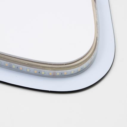 Brilagi - Καθρέφτης μπάνιου LED GOCCIA LED/19W/230V 67x50 cm IP44 CRI 90 ρυθμιζόμενος + ρύθμιση θερμοκρασίας χρώματος (CCT)