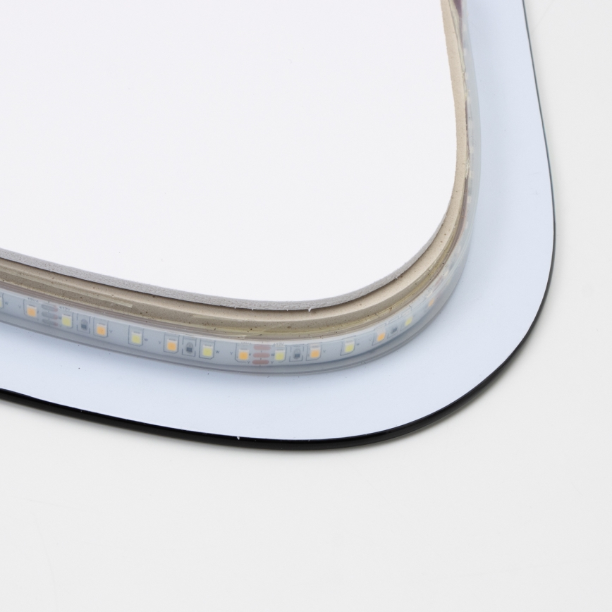 Brilagi - Καθρέφτης μπάνιου LED GOCCIA LED/19W/230V 67x50 cm IP44 CRI 90 ρυθμιζόμενος + ρύθμιση θερμοκρασίας χρώματος (CCT)