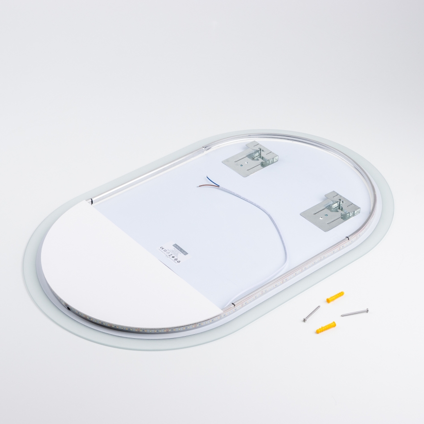 Brilagi - Καθρέφτης μπάνιου LED LECCO LED/25W/230V 50x80 cm IP44 CRI 90, με ρύθμιση φωτεινότητας + CCT