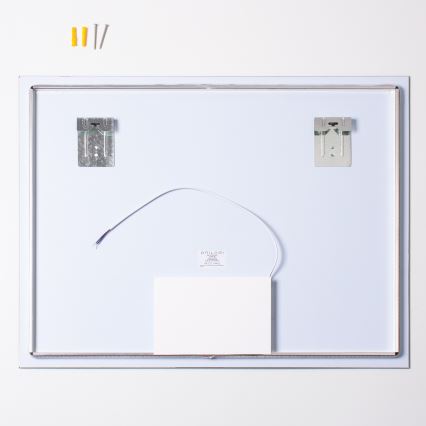 Brilagi - LED καθρέφτης μπάνιου LUCE LED/28W/230V 60x80 cm IP44 CRI 90 ρυθμιζόμενος + CCT