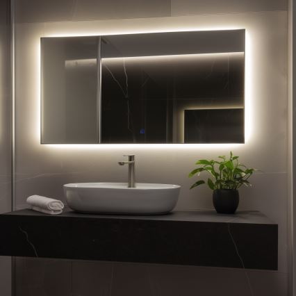 Brilagi - LED καθρέφτης μπάνιου LUCE LED/36W/230V 60x120 cm IP44 CRI 90 ρυθμιζόμενος + CCT