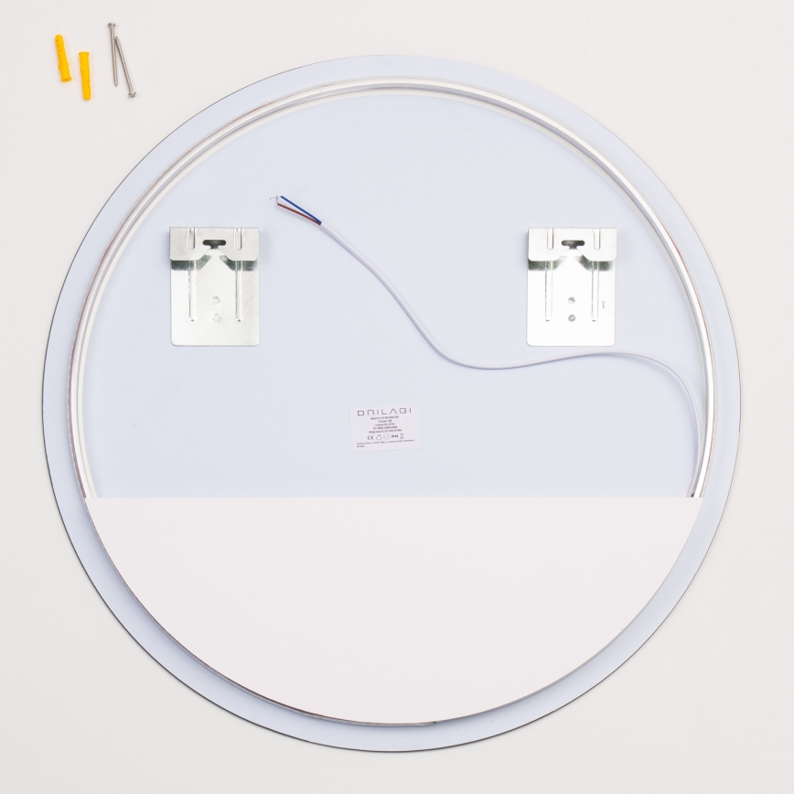 Brilagi - LED καθρέφτης μπάνιου LUNA LED/19W/230V διάμ. 60 cm IP44 CRI 90 ρυθμιζόμενος + CCT