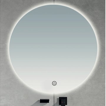 Brilagi - LED καθρέφτης μπάνιου LUNA LED/26W/230V διάμ. 80 cm IP44 CRI 90 ρυθμιζόμενος + CCT