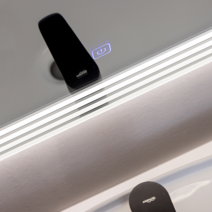 Brilagi - LED Καθρέφτης Μπάνιου MELZO LED/28W/230V 60x80 cm IP44 CRI 90 με ρύθμιση φωτεινότητας + CCT