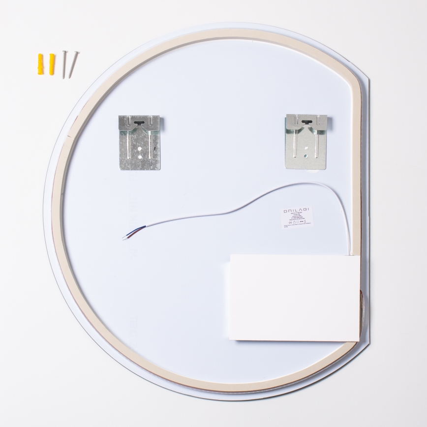 Brilagi - LED καθρέφτης μπάνιου MEZZO LED/18W/230V 60x50 cm IP44 CRI 90 ρυθμιζόμενος + CCT