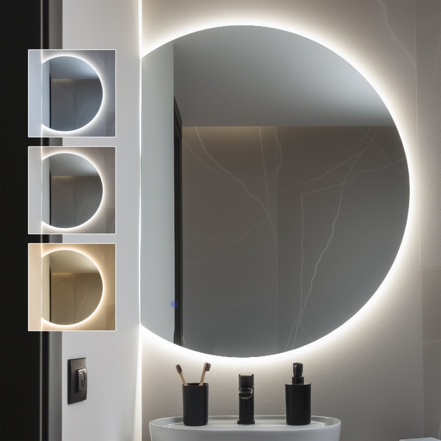 BRILAGI - LED Καθρέφτης μπάνιου MEZZO LED/25W/230V 100x80 cm IP44 CRI 90 ρυθμιζόμενο + CCT