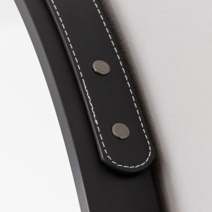 Brilagi - Καθρέφτης μπάνιου LED PALANZO LED/19W/230V pr. 60 cm μαύρος IP44 CRI 90 ρυθμιζόμενος + CCT