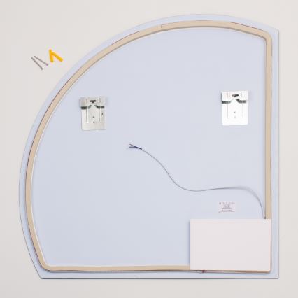 Brilagi - LED καθρέφτης μπάνιου QUARTIERE LED/25W/230V 70x75 cm IP44 CRI 90 ρυθμιζόμενος + CCT